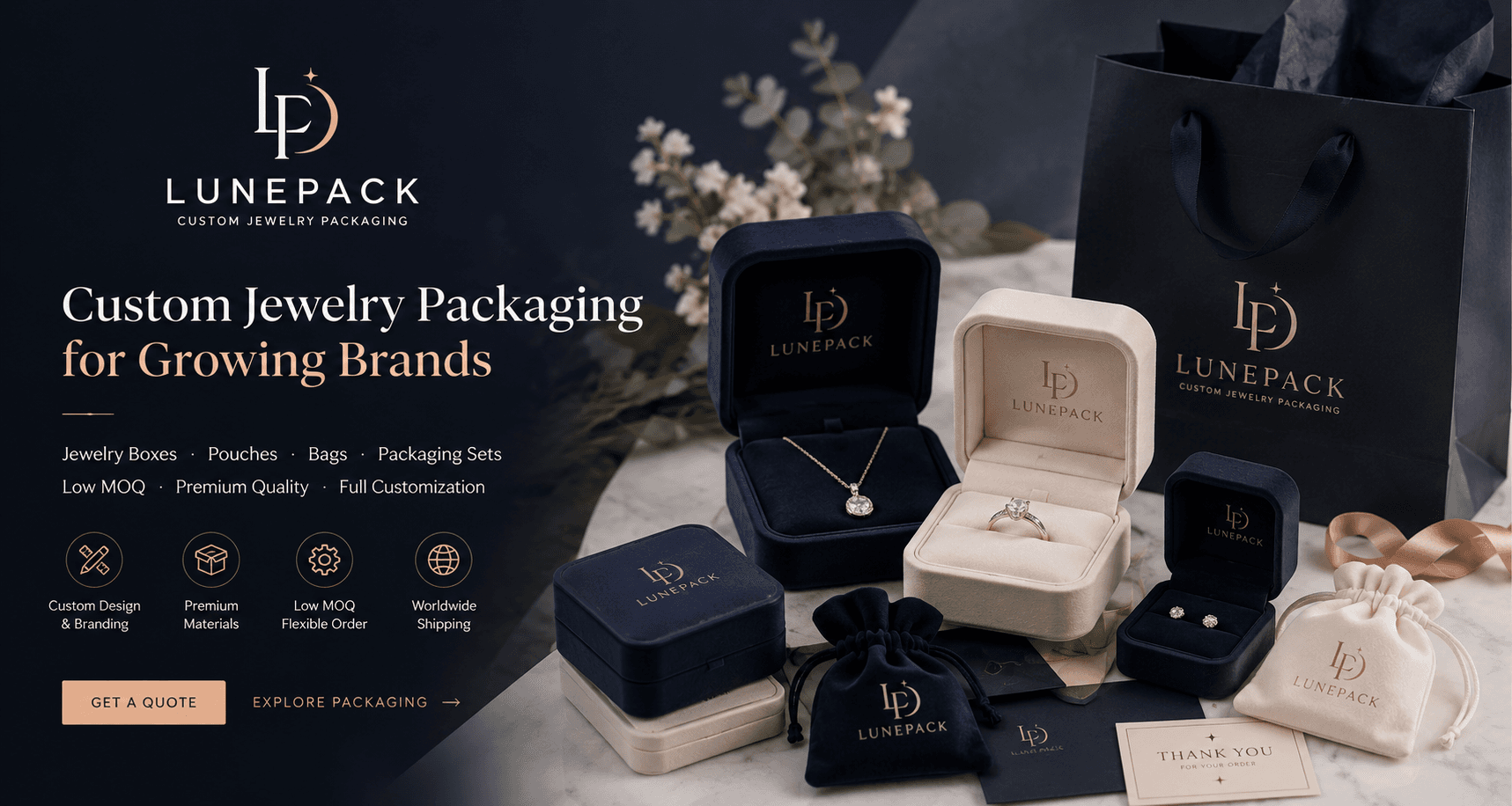Jewelry Boxes by LUNEPACK